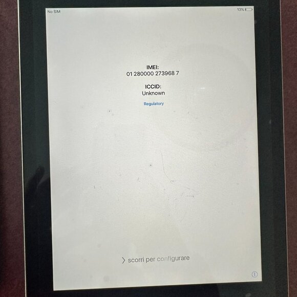 Apple iPad 3rd Generation WiFi + Cellular 32GB Space Grey Fully Unlocked - Picture 2 of 7